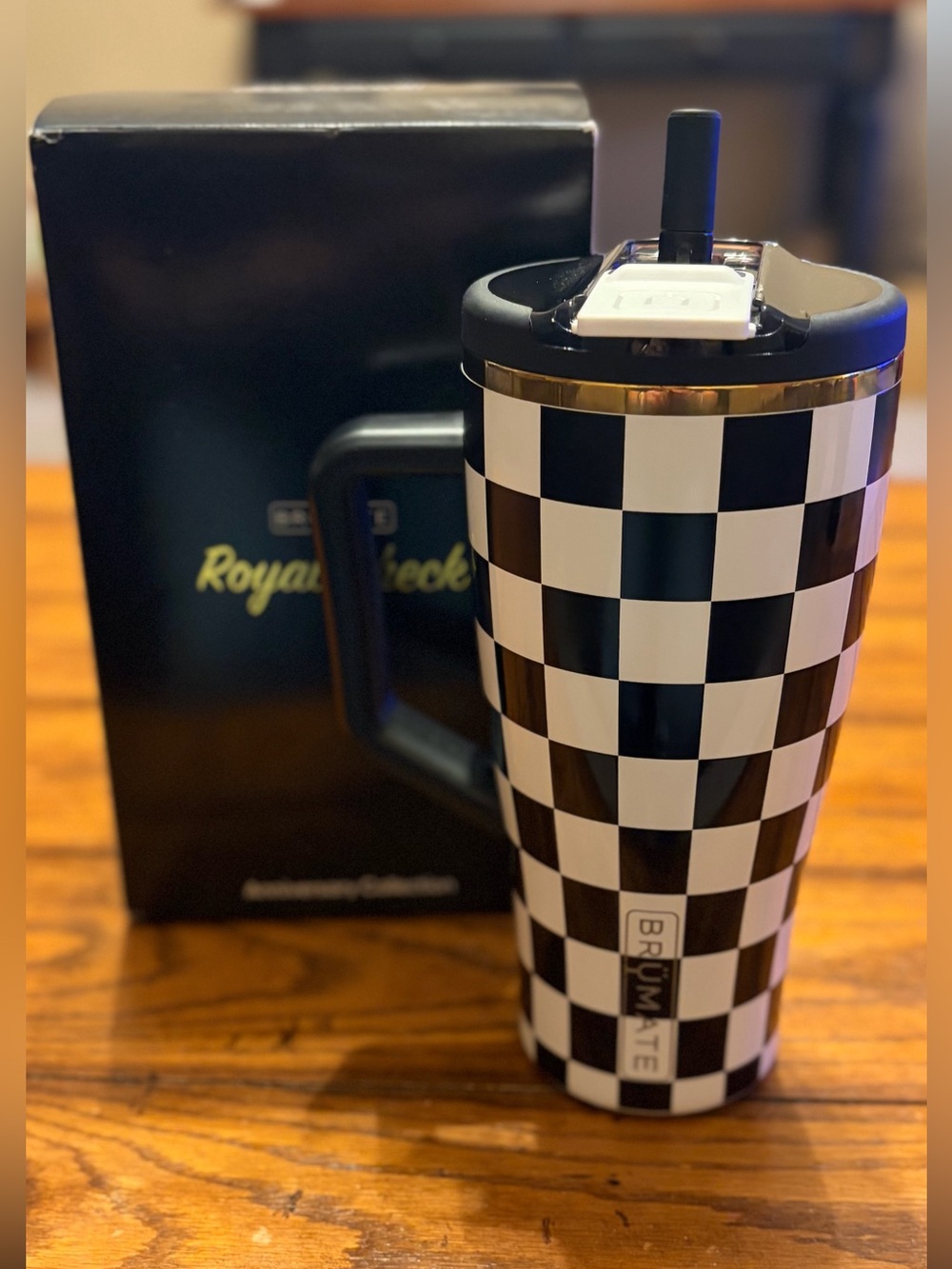 New BruMate Royal Check Era Flip 30oz